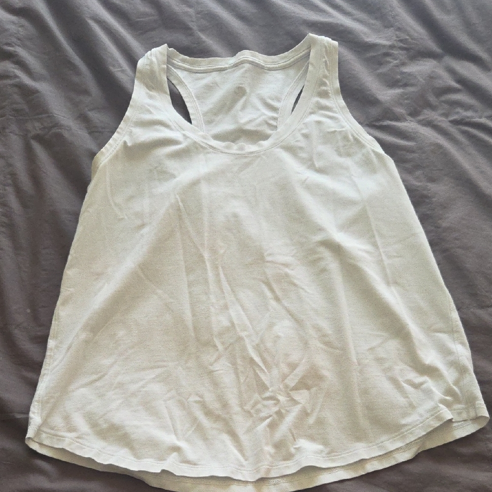 Lululemon Athletica Cream Tank Top